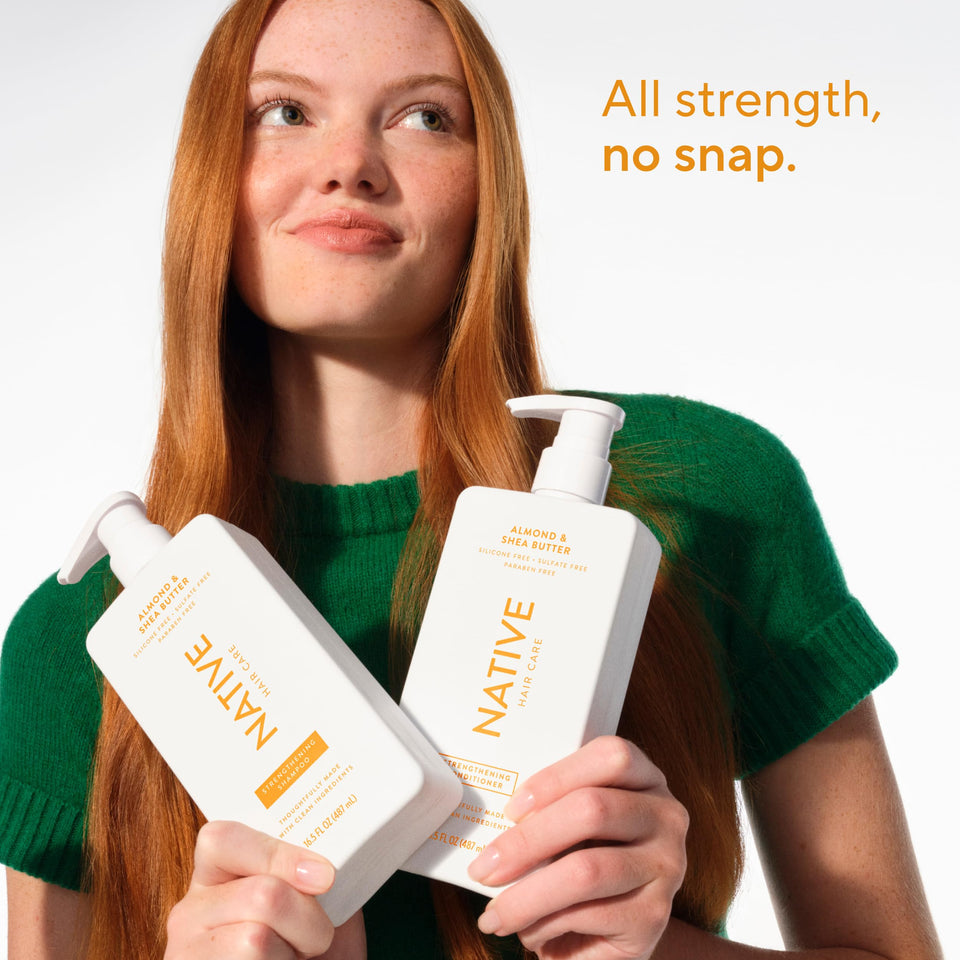 Native Coconut and Vanilla Shampoo and Conditioner Duo for All Hair Types with Clean Ingredients
