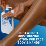 CeraVe Daily Moisturizing Lotion for Dry Skin with Hyaluronic Acid & Ceramides 12 Oz