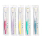 NIMBUS extra soft toothbrush 5 pack sensitive teeth receding gums tapered bristles - BuyO
