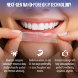 GuruNanda Teeth Whitening Strips 7-Day Kit Non-Slip Dry Strip Technology Brighter Smile