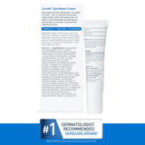 CeraVe Eye Repair Cream for Puffiness & Under Eye Bags with Hyaluronic Acid & Niacinamide
