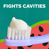 Tom’s of Maine Watermelon Wiggle Kids Toothpaste with Fluoride for Daily Cavity Protection Care