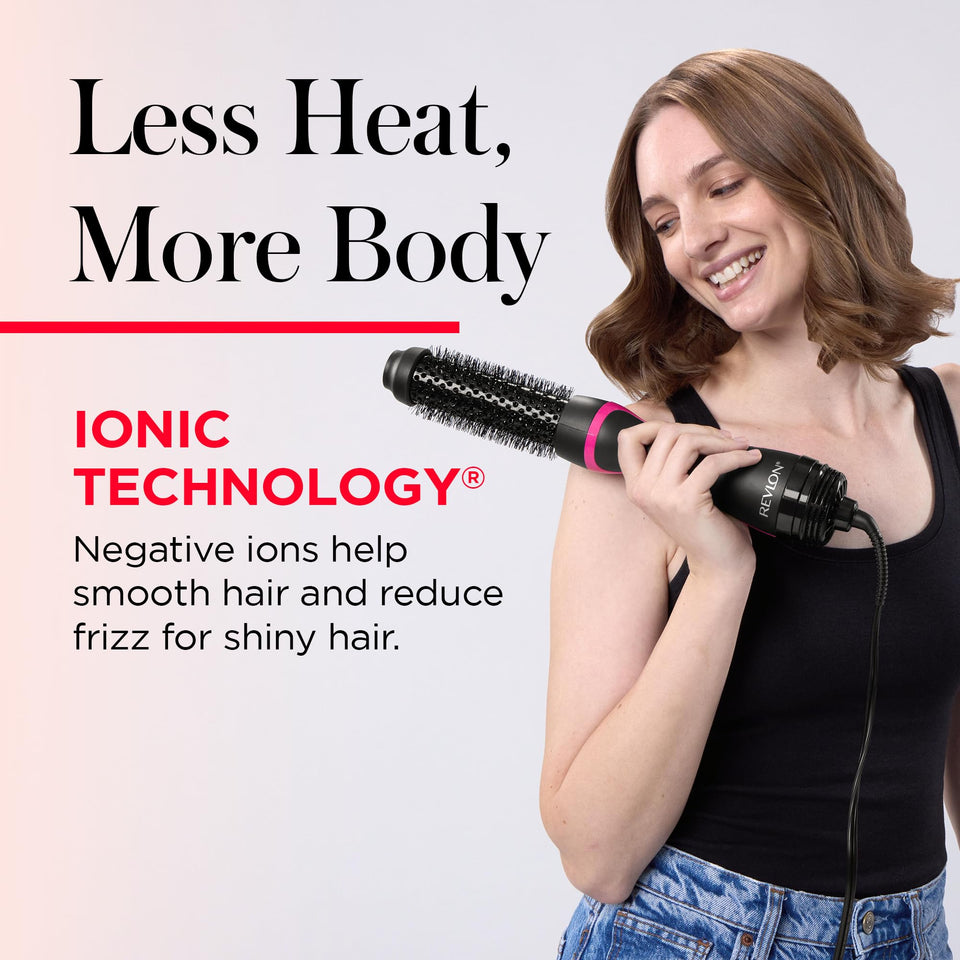 REVLON One-Step Hair Dryer and Round Brush Styler for Salon Blowout Volume and Shine