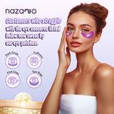NAZANO Under Eye Patches 60 Pack with Gold Collagen and Hyaluronic Acid for Eye Area Hydration