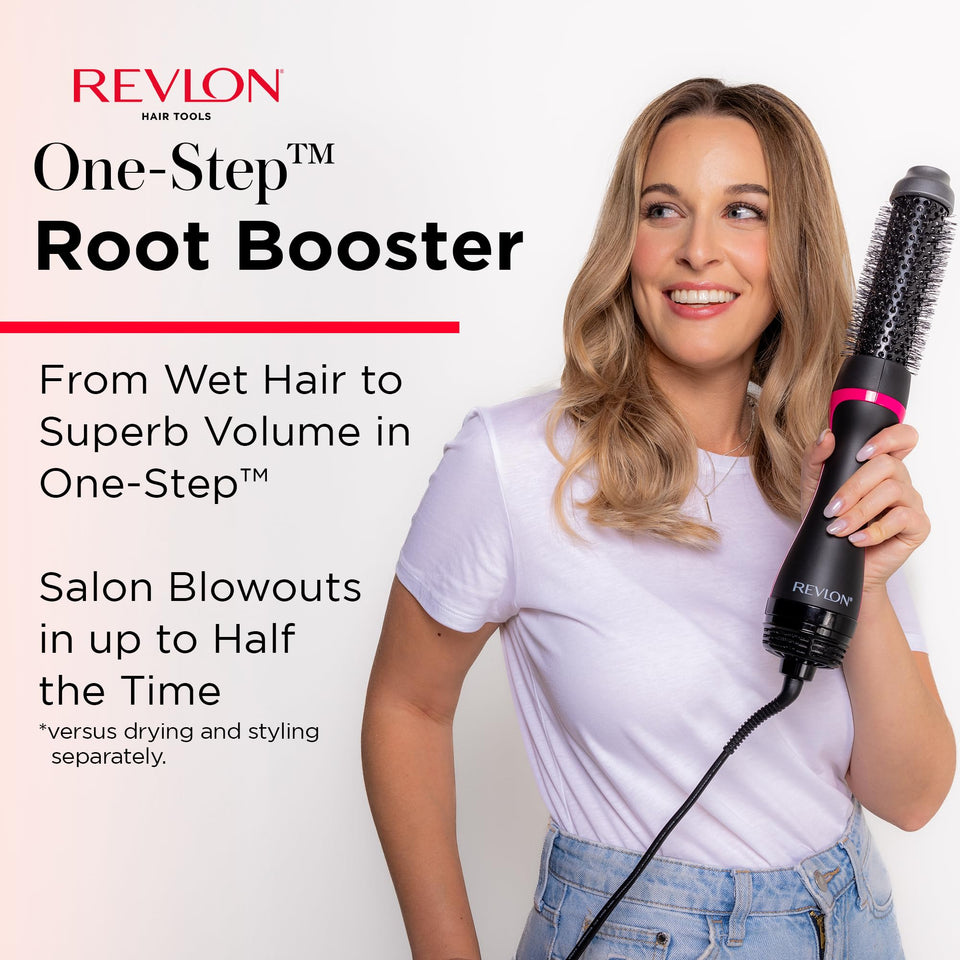 REVLON One-Step Hair Dryer and Round Brush Styler for Salon Blowout Volume and Shine