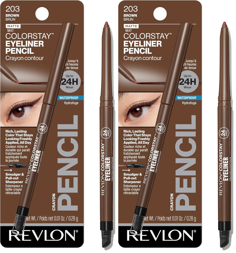 Revlon ColorStay Smudge Proof Eyeliner for Precise Eye Definition and Waterproof Performance