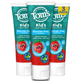 Tom’s of Maine Watermelon Wiggle Kids Toothpaste with Fluoride for Daily Cavity Protection Care