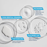CeraVe Anti Dandruff Shampoo for Flake Removal Itchy Scalp Relief and Deep Hydration Care