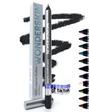 Wonderskin 1440 Longwear Eyeliner Pencil Deep Black Waterproof Formula for Lasting Eye Makeup