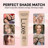 Luxe Color Changing Foundation Medium with Smart Shade Matching Formula for Natural Looking Skin