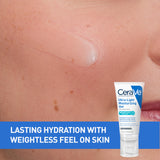 CeraVe Ultra Light Moisturizing Gel Face Cream with Ceramides Hyaluronic Acid & Niacinamide 1.75 Oz