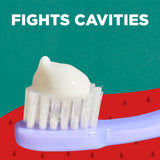 Tom’s of Maine Watermelon Wiggle Kids Toothpaste with Fluoride for Daily Cavity Protection Care