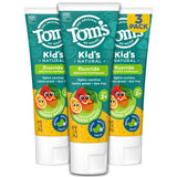 Tom’s of Maine Watermelon Wiggle Kids Toothpaste with Fluoride for Daily Cavity Protection Care