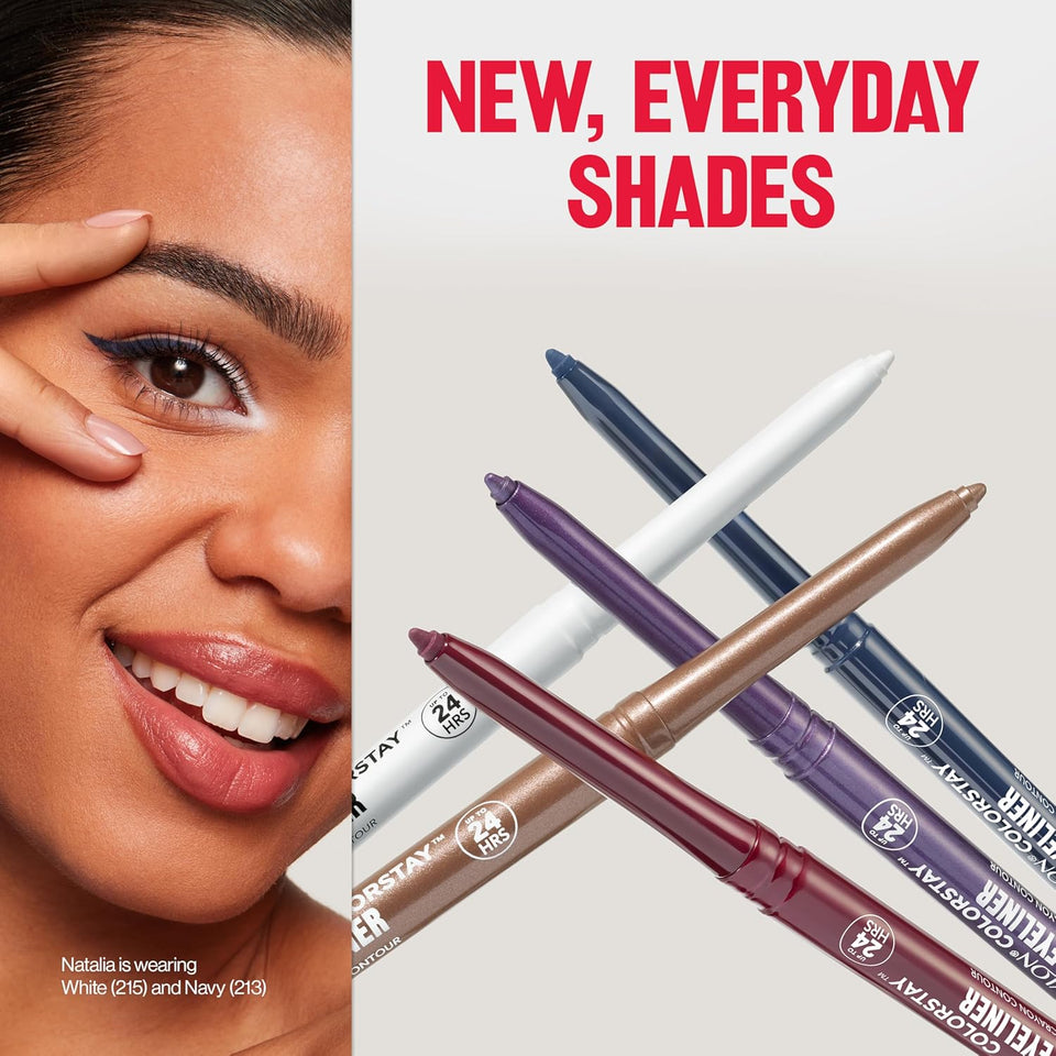 Revlon ColorStay Smudge Proof Eyeliner for Precise Eye Definition and Waterproof Performance