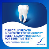 Sensodyne Repair and Protect Whitening Toothpaste for Sensitive Teeth with Cavity Protection Pack of 2