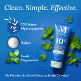Mouthology Fluoride Free Whitening Toothpaste for Adults with Enamel Protection and Oral Care Support