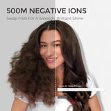 TYMO 4.0 Ionic Blow Dryer Brush 5-in-1 Lightweight 3X Faster Drying Anti-Frizz Metal Grey