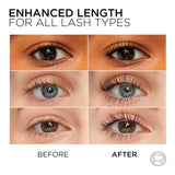 L’Oreal Paris Makeup Original Telescopic Mascara, Separating Mascara Volume and Length Formula, Washable, Blackest Black, 0.27 Fl Oz., 1 Count