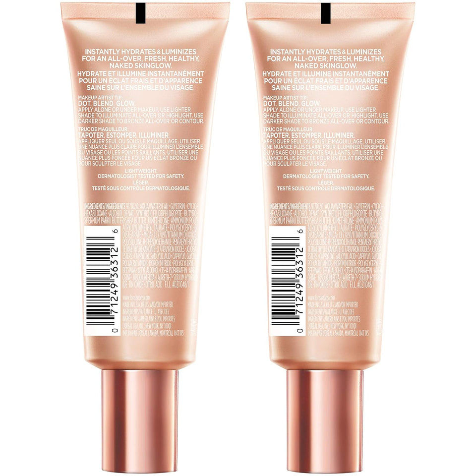 L'Oréal Paris Lumi Glotion Illuminator for Radiant Sun Kissed Skin and Everyday Makeup Glow