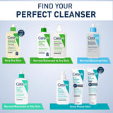 CeraVe Renewing Salicylic Acid Cleanser with Ceramides & Niacinamide Gentle BHA Face Wash 16 Oz