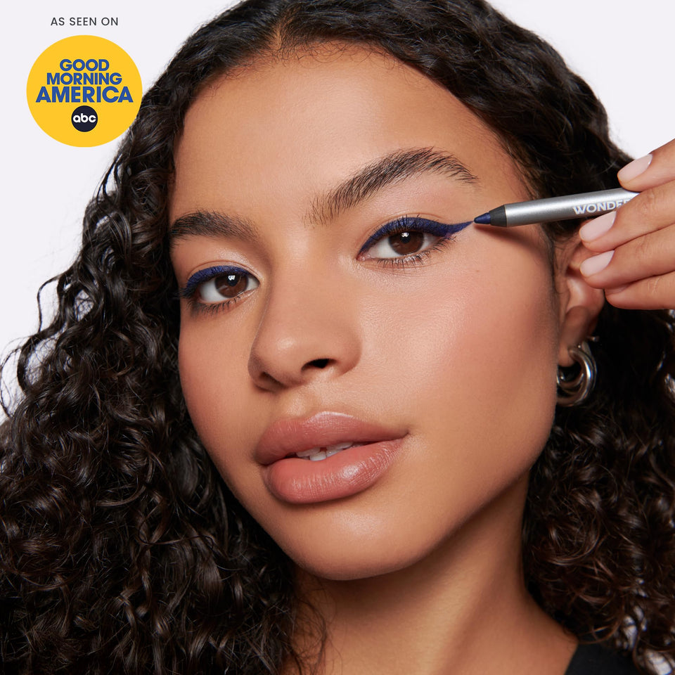 Wonderskin 1440 Longwear Eyeliner Pencil Deep Black Waterproof Formula for Lasting Eye Makeup