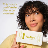 Native Coconut and Vanilla Shampoo and Conditioner Duo for All Hair Types with Clean Ingredients