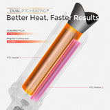 TYMO CurlPro Plus Ceramic Automatic Hair Curler with Anti-Scald Design for Long Hair Women Gold