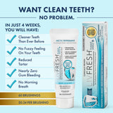 LIVFRESH Toothpaste Gel Clinically Proven for Better Plaque Removal and Improved Gum Health
