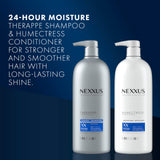 Nexxus Therappe Shampoo and Humectress Conditioner Set for Dry Hair with Caviar Complex and Elastin Protein
