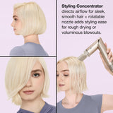 Shark FlexStyle Air Multi-Styler Drying System Hair Dryer Brush with Coanda Auto-Wrap Curlers Stone HD430