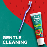 Tom’s of Maine Watermelon Wiggle Kids Toothpaste with Fluoride for Daily Cavity Protection Care