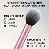 Real Techniques 6 Piece Everyday Essentials Makeup Brush Set 4 Brushes 2 Sponges Cruelty-Free Vegan Gift