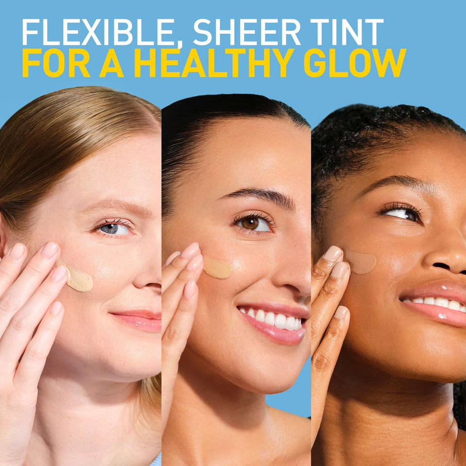 CeraVe Hydrating Mineral Sunscreen SPF 30 Sheer Tint with Zinc Oxide & Titanium Dioxide 1.7 Oz