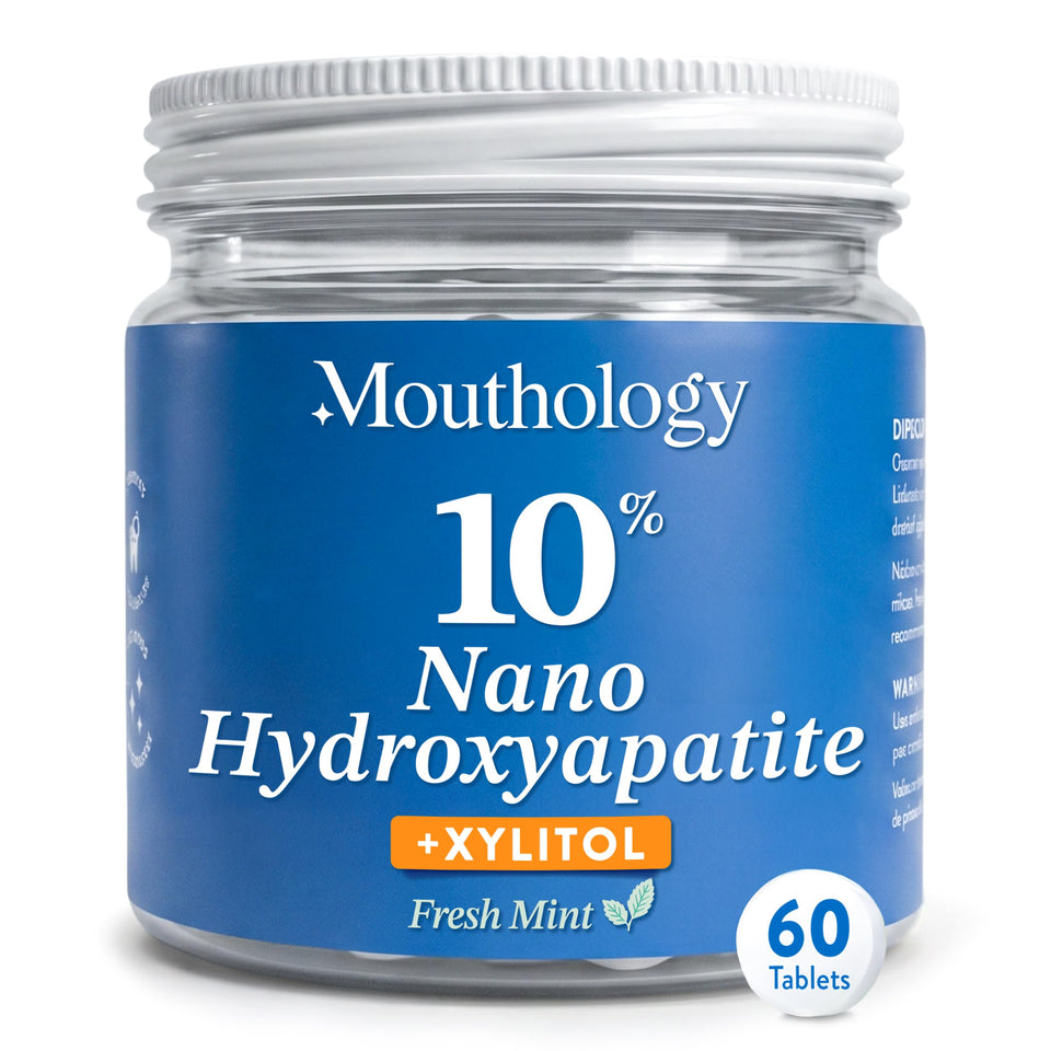 Mouthology Fluoride Free Whitening Toothpaste for Adults with Enamel Protection and Oral Care Support
