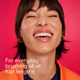 Conair Salon Results Detangling Hairbrush for All Hair Types Men Women Nylon Bristles