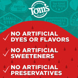 Tom’s of Maine Watermelon Wiggle Kids Toothpaste with Fluoride for Daily Cavity Protection Care