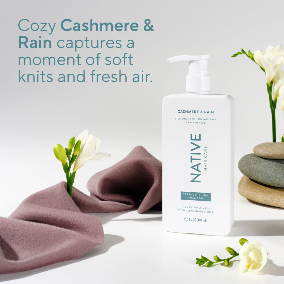 Native Coconut and Vanilla Shampoo and Conditioner Duo for All Hair Types with Clean Ingredients