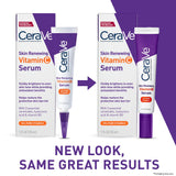 CeraVe Vitamin C Serum 10% Pure Vitamin C with Hyaluronic Acid & Ceramides Brightening Face Serum 1 Oz