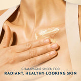 Vaseline Sunlit Glow Body Gel Oil with Vanilla Cocoa Shimmer and Ultra Hydrating Lipids Formula