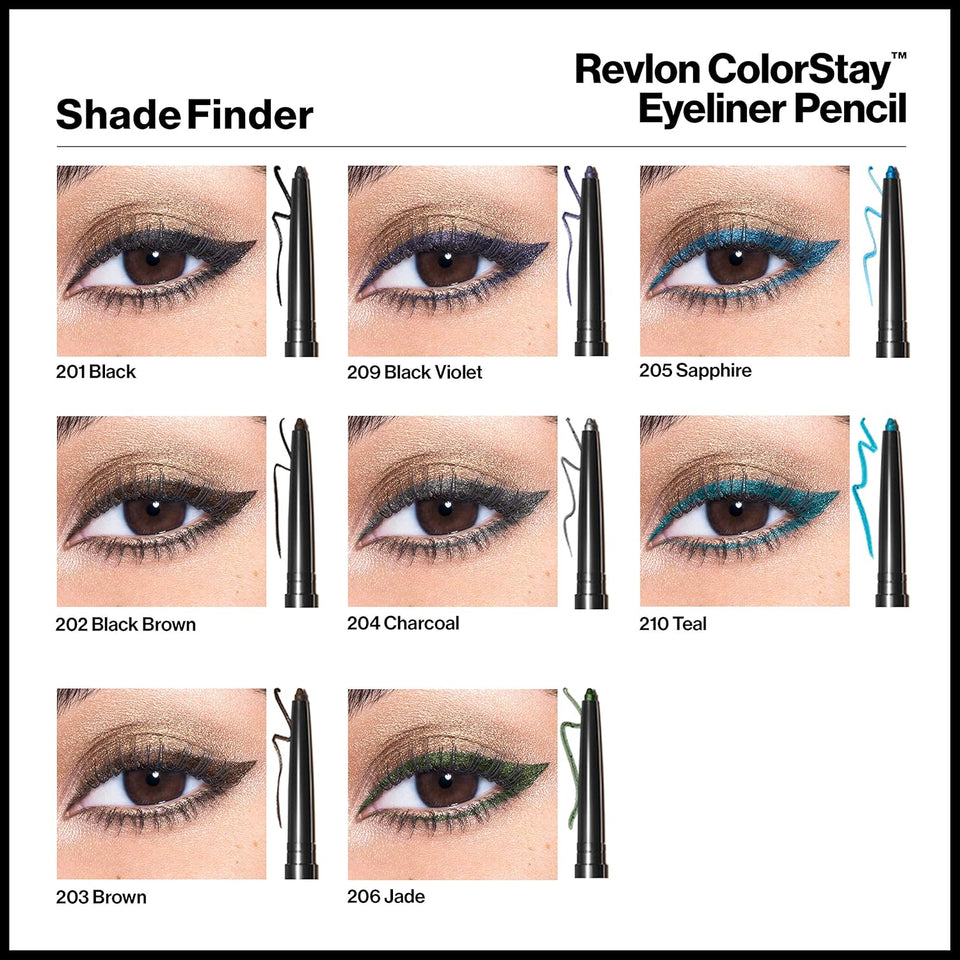 Revlon ColorStay Smudge Proof Eyeliner for Precise Eye Definition and Waterproof Performance