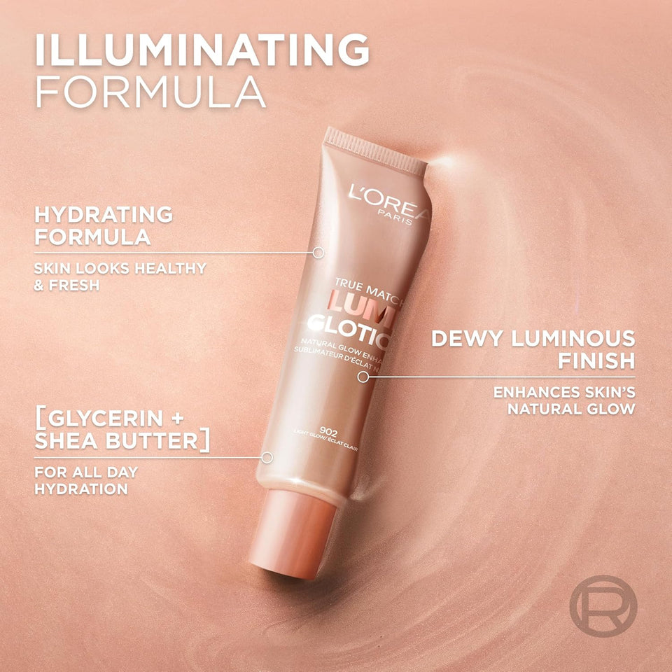 L'Oréal Paris Lumi Glotion Illuminator for Radiant Sun Kissed Skin and Everyday Makeup Glow