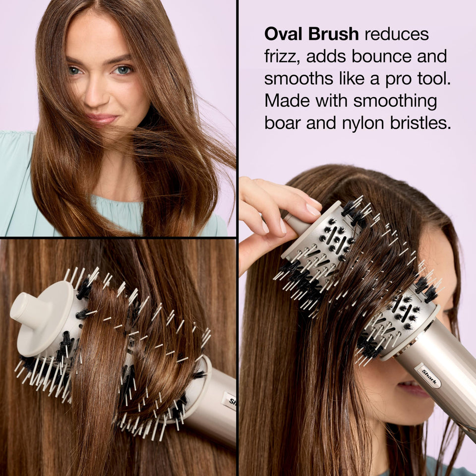 Shark FlexStyle Air Multi-Styler Drying System Hair Dryer Brush with Coanda Auto-Wrap Curlers Stone HD430