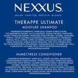 Nexxus Therappe Shampoo and Humectress Conditioner Set for Dry Hair with Caviar Complex and Elastin Protein