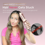TYMO CurlPro Plus Ceramic Automatic Hair Curler with Anti-Scald Design for Long Hair Women Gold