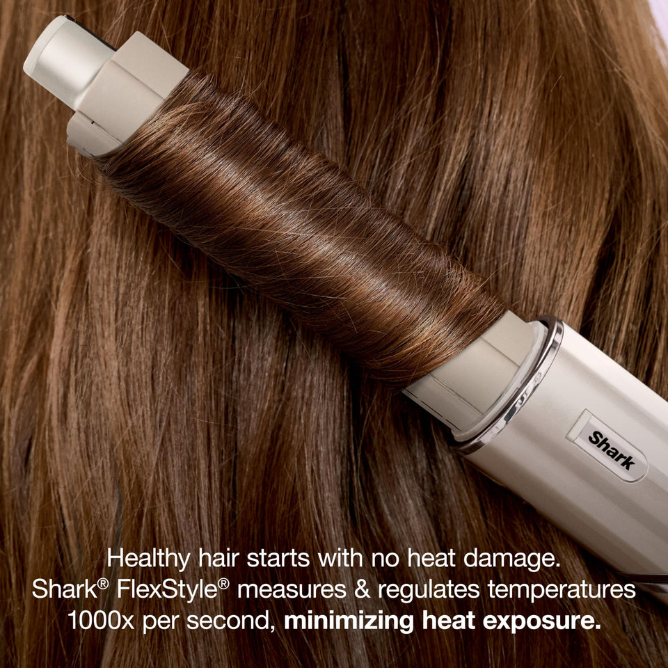 Shark FlexStyle Air Multi-Styler Drying System Hair Dryer Brush with Coanda Auto-Wrap Curlers Stone HD430