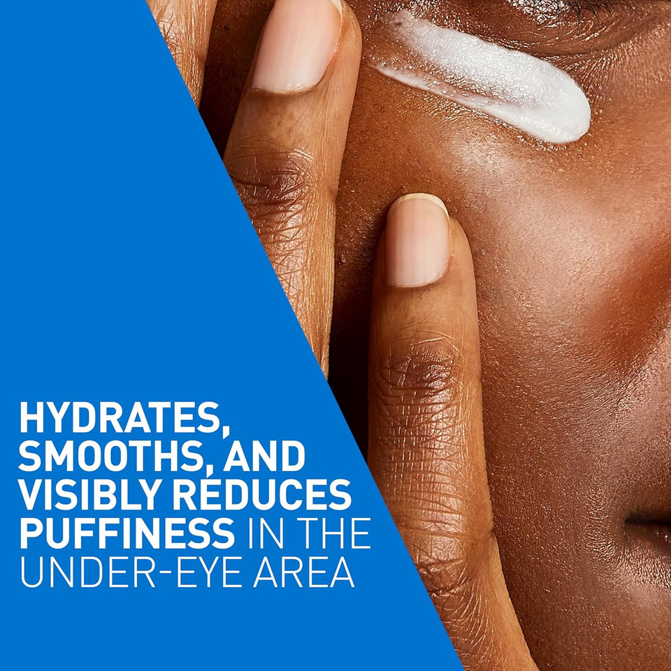 CeraVe Eye Repair Cream for Puffiness & Under Eye Bags with Hyaluronic Acid & Niacinamide